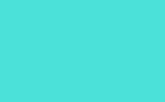 RGB farbe: 4be1d9, png 